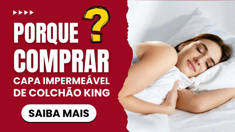 comprar Capa Impermeável de Colchão King