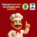 Liquidificador Industrial 10L Baixa Rotação ideal para cozinhas profissionais com alta demanda.