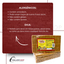 Caixa de Paçoca 100 Unidades – Paçoca Lisa Tradicional com Pronta Entrega