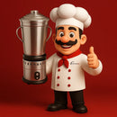 Liquidificador Industrial 10L Baixa Rotação ideal para cozinhas profissionais com alta demanda.