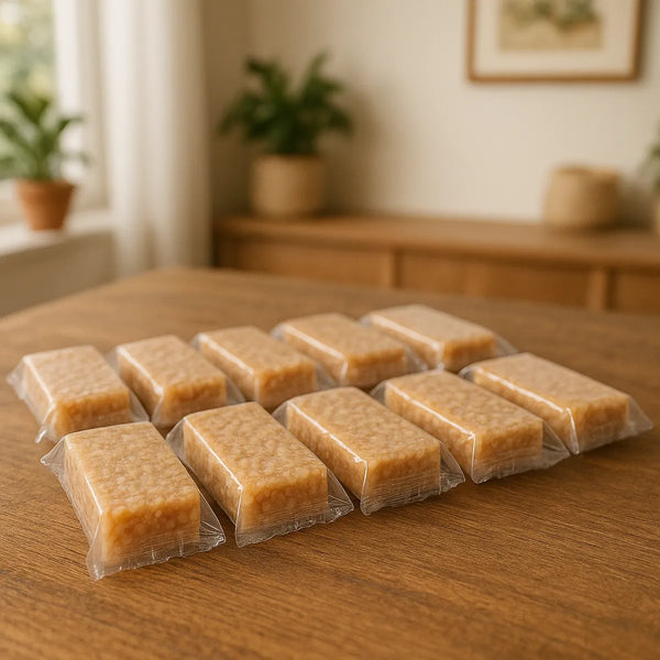 Paçoca Caseira de Amendoim Torrado Artesanal – 10 Unidades de 85g (850g Total)